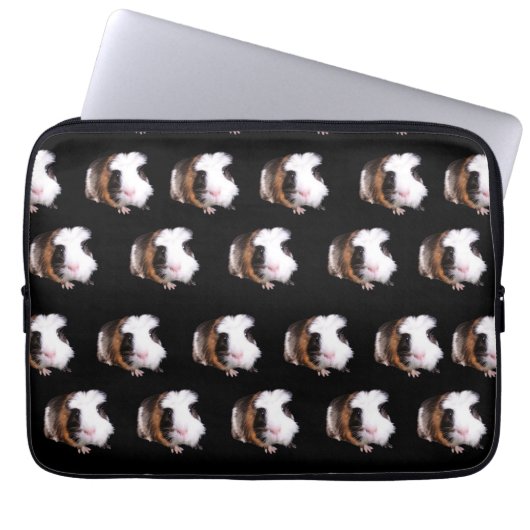 Guinea der Tortoiseshell Laptopschutzhülle (Vorderseite)
