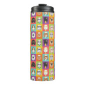 Guinea der Wärmeschwulst Schweine Thermosbecher (Vorderseite)