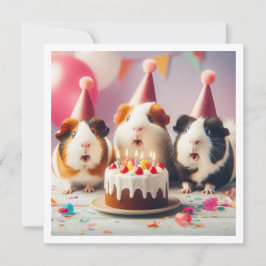 Guinea, die Kuchen fressen Einladung