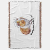 Guinea, die mich tötet - Niedliche Guinea Decke (Vorderseite Vertikal)