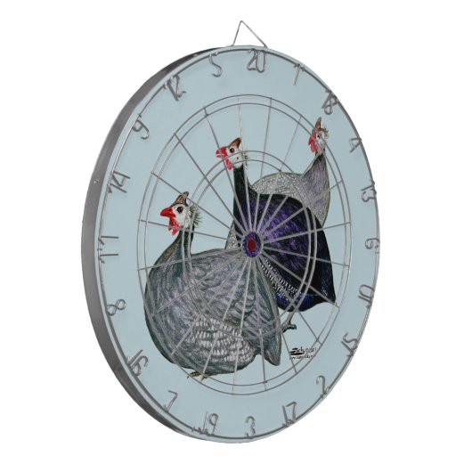 Guinea drei dartscheibe (Vorderseite Links)