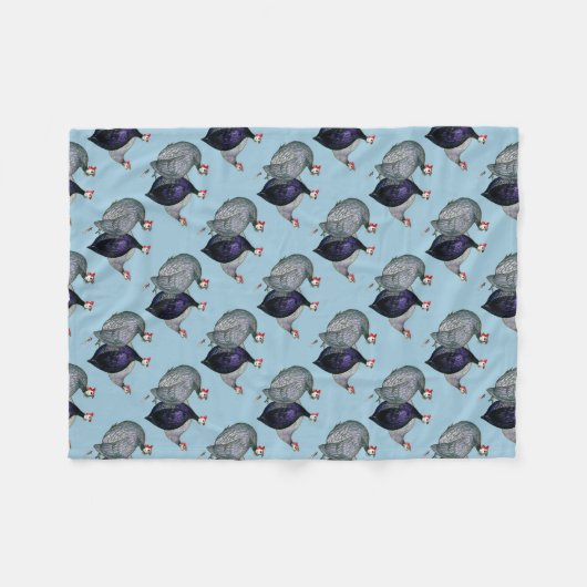 Guinea drei fleecedecke (Vorderseite (Horizontal))