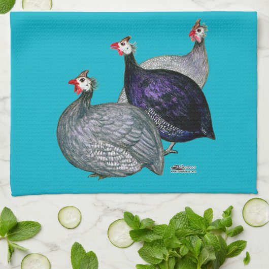 Guinea drei handtuch (Gefaltet)