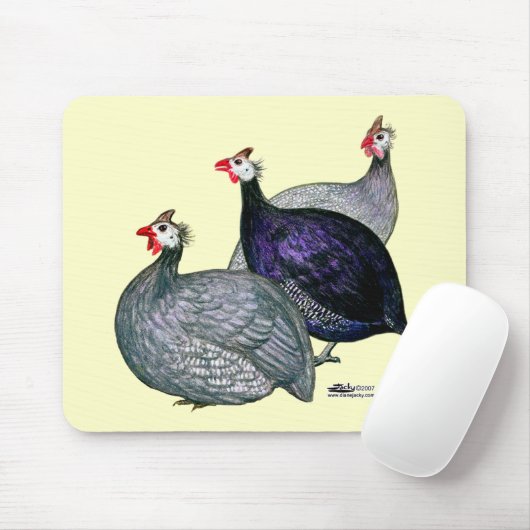 Guinea drei mousepad (Mit Mouse)