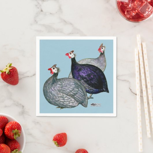 Guinea drei serviette (Beispiel)