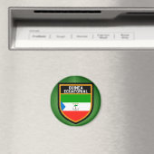 Guinea Ecuatorial Flagge Magnet (In Situ (Geschirrspüler))