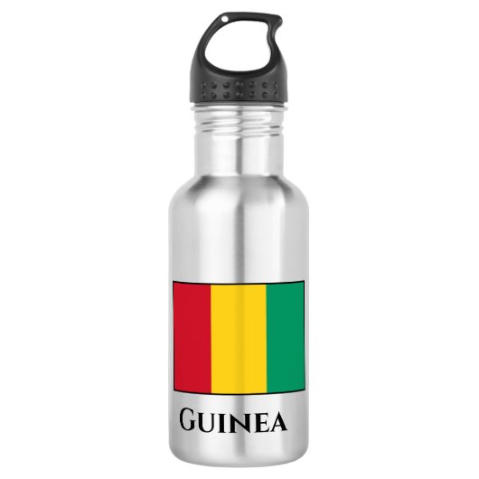 Guinea Edelstahlflasche (Vorderseite)