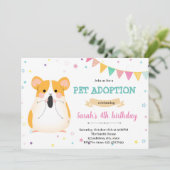 Guinea Einladung (Stehend Vorderseite)