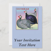 Guinea Einladung (Vorderseite)