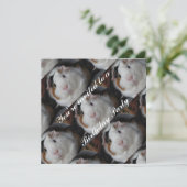 Guinea Einladung (Stehend Vorderseite)