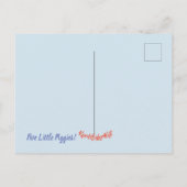 Guinea Einladungspostkarte (Rückseite)