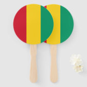 Guinea Fächer (Vorne und Hinten)