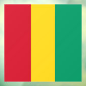 Guinea Fensteraufkleber (Blatt 3)