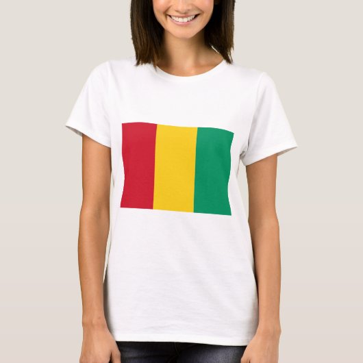 Guinea Flag GN T-Shirt (Vorderseite)