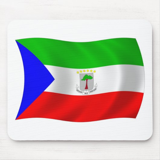 Guinea-Flag-Mousepad Mousepad (Vorne)