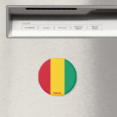 Guinea Flag Patriotic Magnet (In Situ (Geschirrspüler))