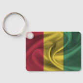 Guinea Flag Schlüsselanhänger (Rückseite)