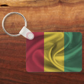 Guinea Flag Schlüsselanhänger (Rückseite)