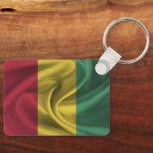 Guinea Flag Schlüsselanhänger (Vorderseite)