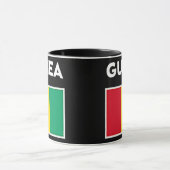 Guinea Flag Tasse (Zentrum)