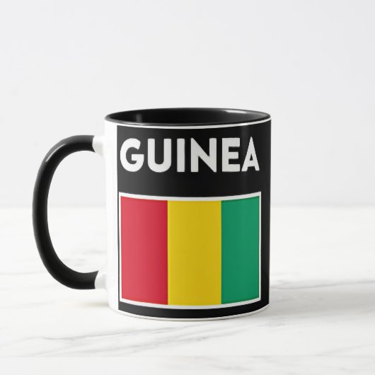 Guinea Flag Tasse (Links)