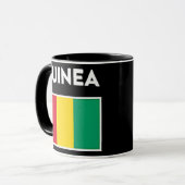 Guinea Flag Tasse (Vorderseite Links)
