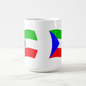 Guinea-Flag-Tasse Kaffeetasse (Mittel)