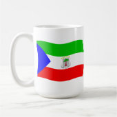 Guinea-Flag-Tasse Kaffeetasse (Links)