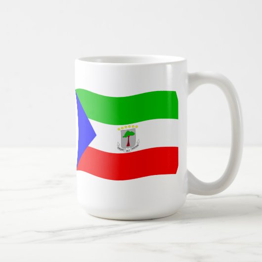 Guinea-Flag-Tasse Kaffeetasse (Rechts)