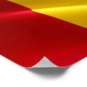 Guinea - Flag Wave - Poster (Ecke)