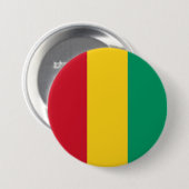 Guinea-Flagge Button (Vorne & Hinten)