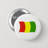 Guinea-Flagge-Button Button (Vorne & Hinten)