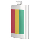 Guinea-Flagge Flachmann (Links)