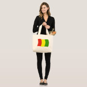 Guinea-Flagge Tragetasche (Vorderseite (Model))