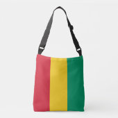 Guinea-Flagge Tragetaschen Mit Langen Trägern (Vorderseite)