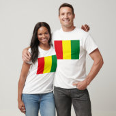 Guinea-Flaggen-T - Shirt (Unisex)