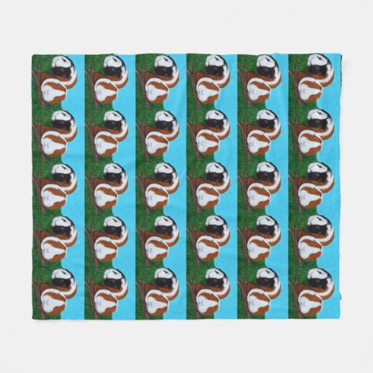 Guinea Fleecedecke (Vorderseite (Horizontal))