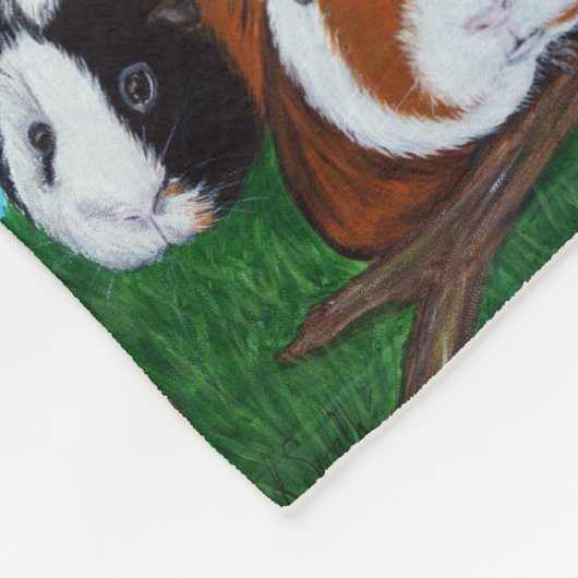 Guinea Fleecedecke (Ecke)