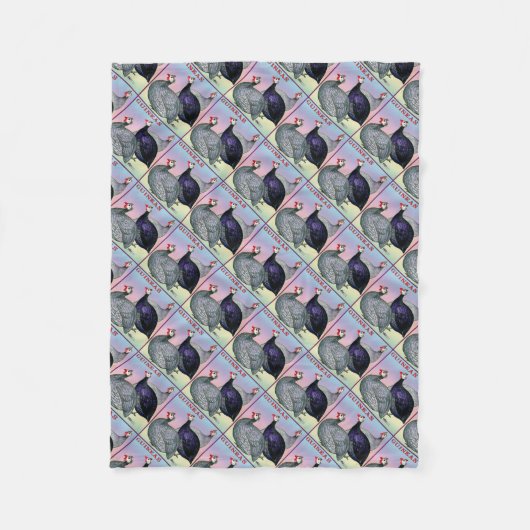 Guinea Fleecedecke (Vorderseite)