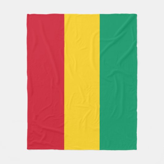 Guinea Fleecedecke (Vorderseite)
