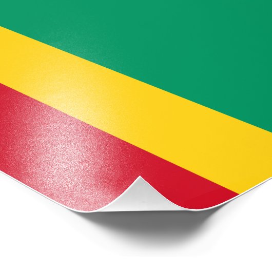 Guinea Fotodruck (Ecke)