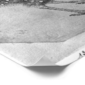 Guinea Fowl, aus dem Vallardi-Album Poster (Ecke)