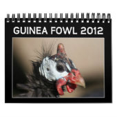 Guinea Fowl Calendar for 2012 Kalender (Titelbild)