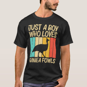 Guinea Fowl for Boys Kids Guinea Hen Poulry T-Shirt