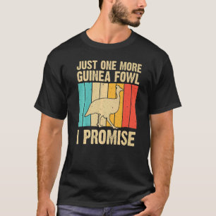 Guinea Fowl for Men Bird Chicken Farm T-Shirt