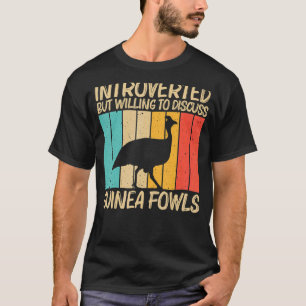 Guinea Fowl for Men Guinea Hen Geflügel T-Shirt
