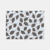 Guinea Fowl Fun Bird Muster Fleecedecke (Vorderseite (Horizontal))