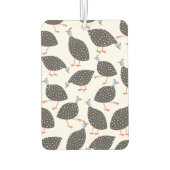 Guinea Fowl Fun Personalisiert Autolufterfrischer (Rückseite)