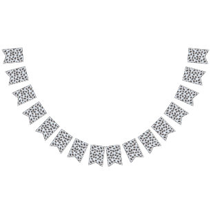 Guinea Fowl Muster Wimpelkette