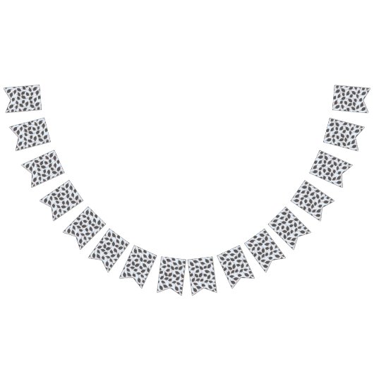 Guinea Fowl Muster Wimpelkette (Alle)